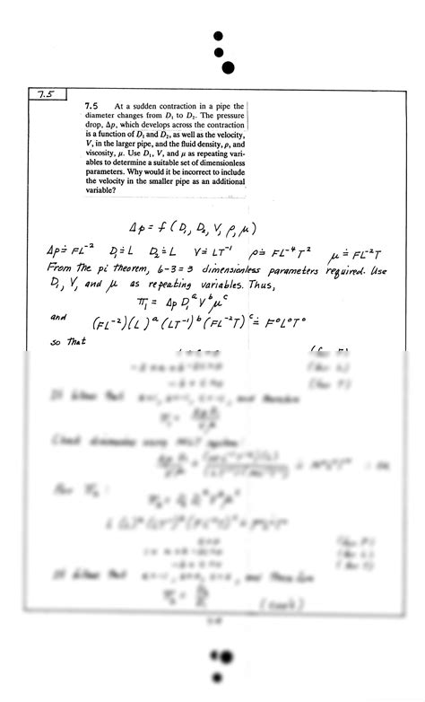 Solution Fluid Mechanics Guide Ch Studypool