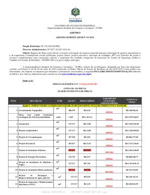 Preench Vel Dispon Vel Processo Administrativo N Fax Email