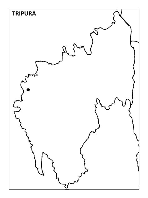 Tripura Map-Download Free Map Of Tripura In PDF - Infoandopinion