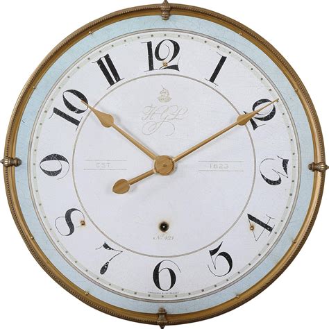 Uttermost Torriana 32 Round Vintage Style Wall Clock Home And Kitchen