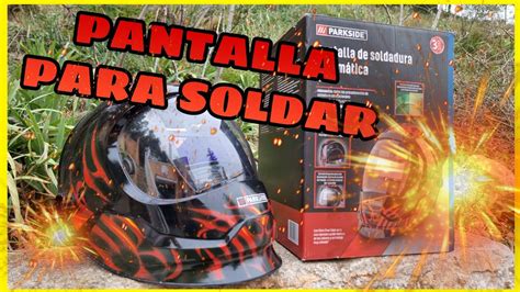 M Scara Para Soldar Automatica Parkside Youtube