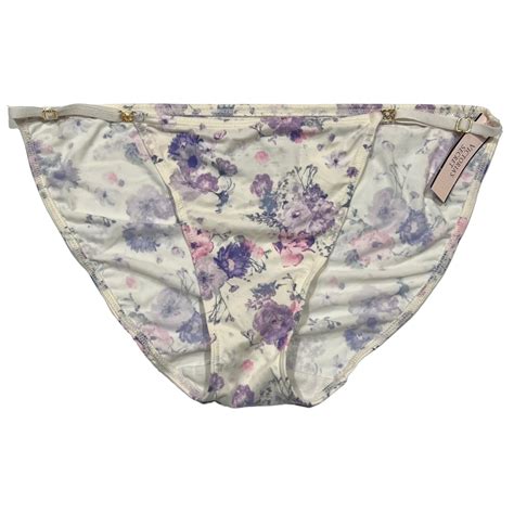 NWT VICTORIA S SECRET Bikini Pantie Sz S M L XL Pink Purple Floral EBay