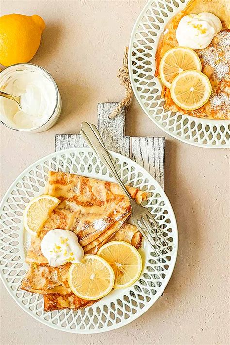 Lemon Sugar Crepes Recipe