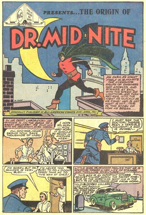 Diversions Of The Groovy Kind Groovy Age Gold The Origin Of Dr Mid Nite