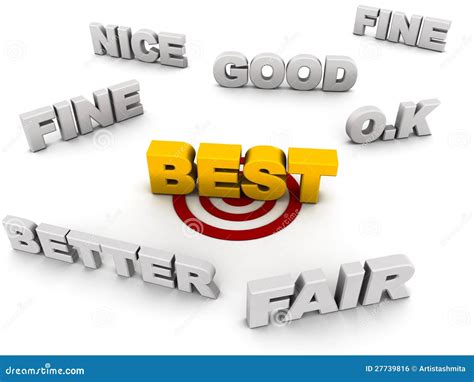 Best Option Stock Illustration Image Of Choose Good 27739816