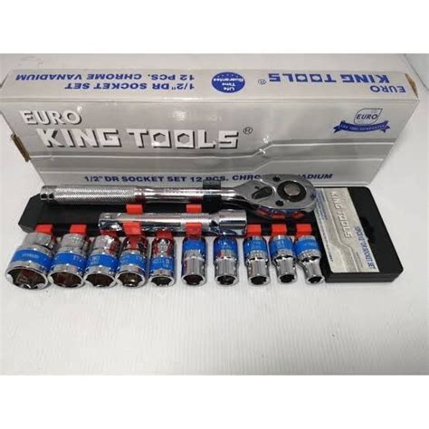 Euro King Tool Dr Socket Set Pcs Euro