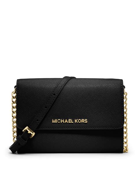 Michael Michael Kors Jet Set Travel Large Crossbody In Black Lyst