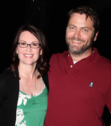 Nick Offerman Wife Megan Mullally
