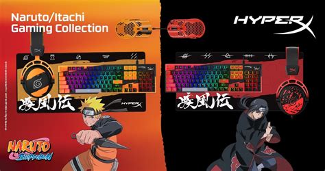 Tengo que conseguir la nueva colección de periféricos HyperX x Naruto