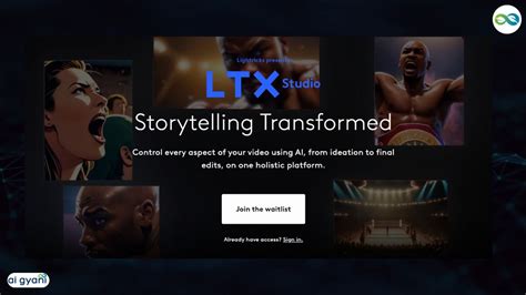LTX Studio - AI Powered Film Making | Text to Video