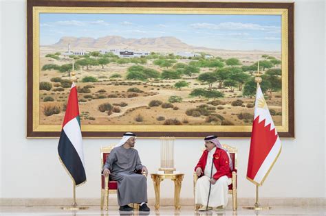 Uae President King Of Bahrain Discuss Strengthening Bilateral Relations And Cooperation