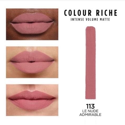 L Oreal Makeup New Loral Colour Riche Matte Lipstick Le Nude Admirable Poshmark