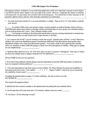 Fillable Online People Uncw Chapter One Worksheet People