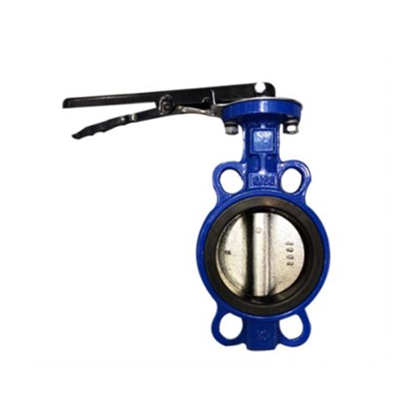 Ductile Iron Ggg40 Wafer Butterfly Valve Pn10 Pn16 Landee