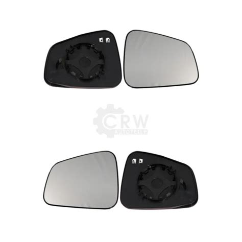 Espejo De Cristal Exterior Y Base Apoyo Kit Para Opel Mokka A O Fab