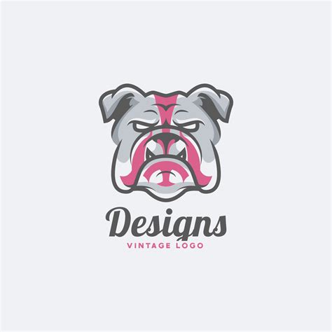 bulldog head vector logo inspiration 24383194 Vector Art at Vecteezy