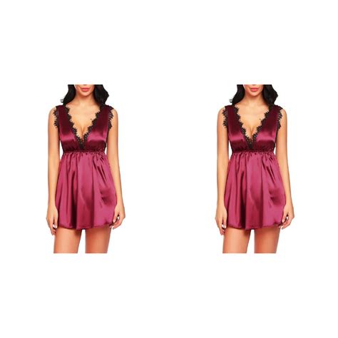 Wijhcboe Pack Plus Sexy Lingerie With Garter Belt And Stockings Size Sexy Lace Sleepwear