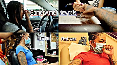 Vlog Come To My Appts With Me Brazilian Wax New Hair New Nails Etc