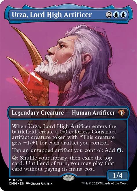 Urza Lord High Artificer Legendary Creature Human Artificer