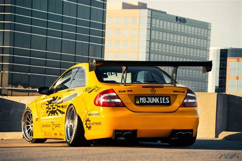 Mercedes Benz Clk Amg Rocket Bunny Body Kit Benztuning