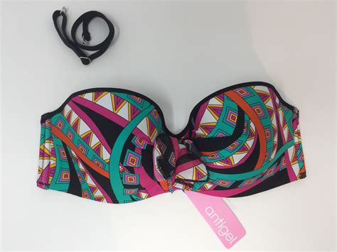 La Psychedelia Bikini Reggiseno Coppe Foderate Anche A Fascia Art