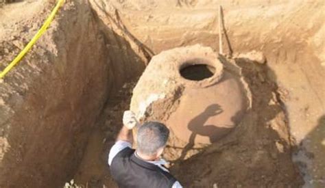 Year Old Pithos Tombs Unearthed In Turkeys Eastern Van Province