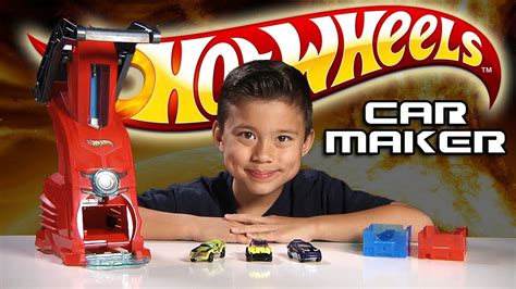 Hot Wheels Car Maker Playset Review Demo Youtube
