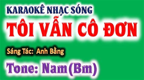 Karaoke T I V N C N Tone Nam Bm Ghita Ho Ng Chung