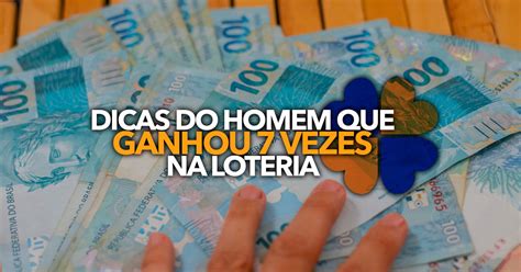 Sorte ou técnica Homem explica o que fez para ganhar 7 vezes na LOTERIA