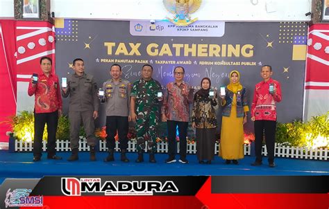 Kantor Pelayanan Pajak Pratama Bangkalan Gelar Tax Gathering Dengan