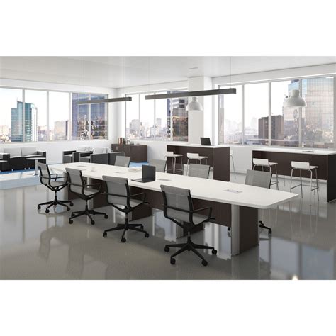 Officesource Os Laminate Conference Tables Expandable Boat Shaped