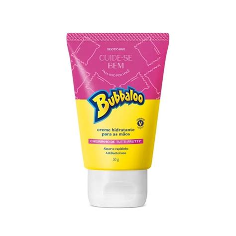 Creme Hidratante Mãos Cuide se Bem Bubbaloo Tutti Frutti O Boticário