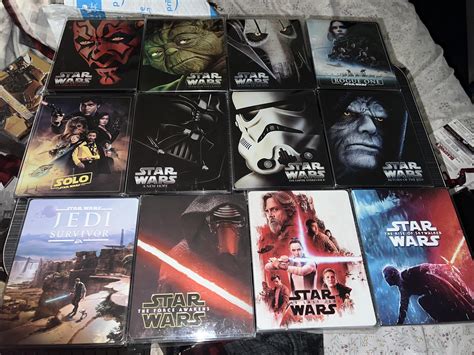 Star Wars Collection Complete Rsteelbooks