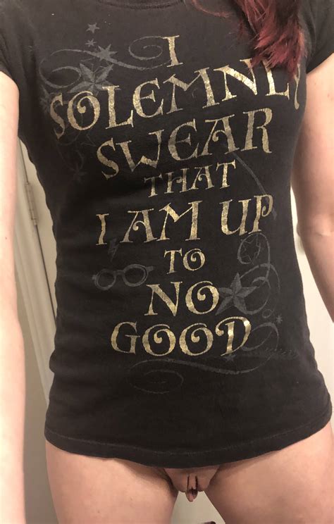 I Solemnly Swear I Am Up To No Good Porn Pic