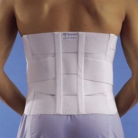 Faja Dorso Lumbar Dorsal Reforzada Transitable Marca Talla M