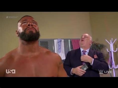 Wwe Nxt Paul Heyman Creepily Serenades Bron Breakker With