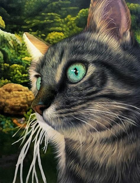 Cat Paintings And Cat Portraits Best Cat Art On The Internet