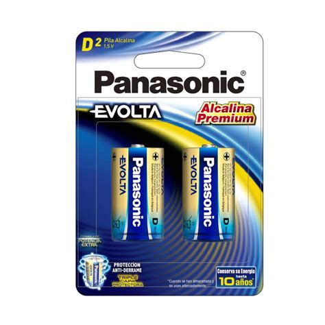 Pila Panasonic Alk Evolta D Farmacias Abc