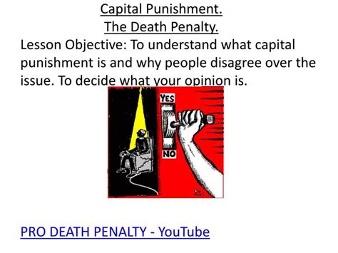 Ppt Capital Punishment The Death Penalty Powerpoint Presentation