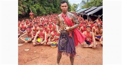 Mengenal Panglima Jilah Pemimpin Pasukan Merah Dayak Yang Miliki Ilmu