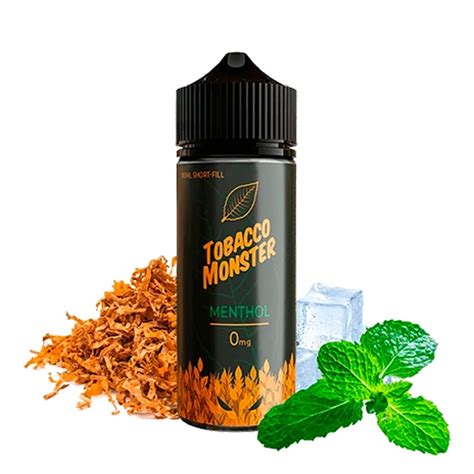 Tobacco Monster Menthol 100ml 3mg Elixir Vaper Shop Y Concentrados