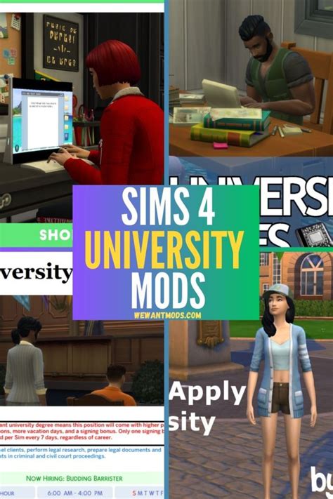 23+ Sims 4 University Mods: A Better Way Of Learning – @wewantmods on ...