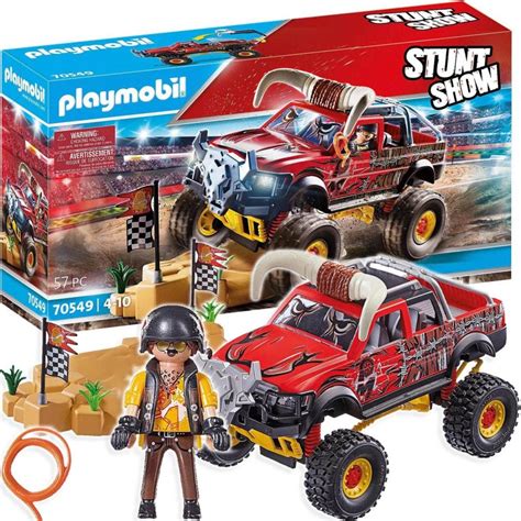 Playmobil Stunt Show Bull Monster Truck Rogacz