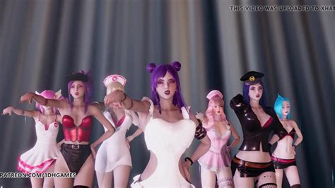 MMD Brown Eyed Girls Abracadabra KDA Hot Dance K UHD FPS Tnaflix