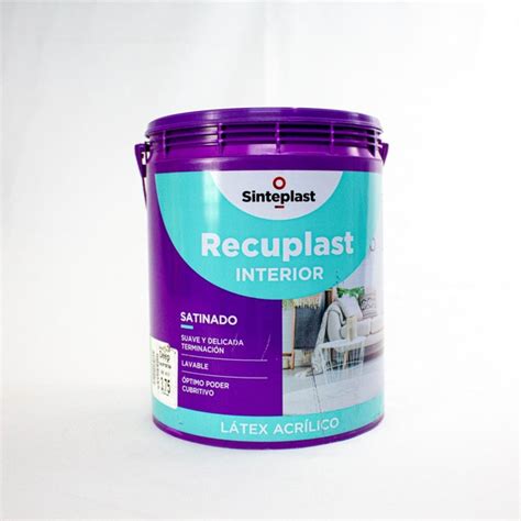 Recuplast Latex Premium Interior Satinado X Y Lts