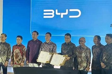 Byd Kembangkan Mobil Listrik Di Indonesia Bangun Pabrik Perakitan Di