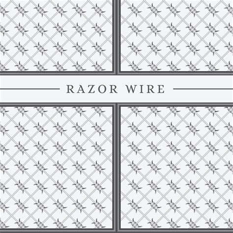 Razor Wire Vector 175079 Vector Art at Vecteezy