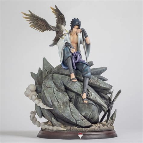 Наруто Genius ниндзя Саске Hawk Final Valley 1/7 смола статуя фигурку ...