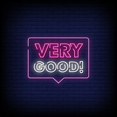 good neon signs style text vector  vector art  vecteezy
