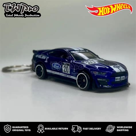 Gantungan Gran Turismo Hot Wheels Keychain Ford Mustang Shelby